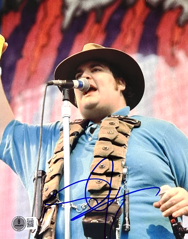 John Popper Signed Autograph 8x10 Blues Traveler Beckett 2