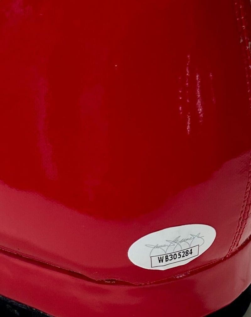Hulk Hogan Signed Autographed RED Boot JSA Authentication Left WWF WCW WWE - Image 3