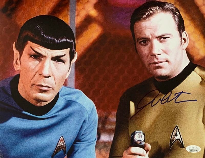 William Shatner Star Trek Signed Autographed 11x14 Photo JSA Authenticated 7