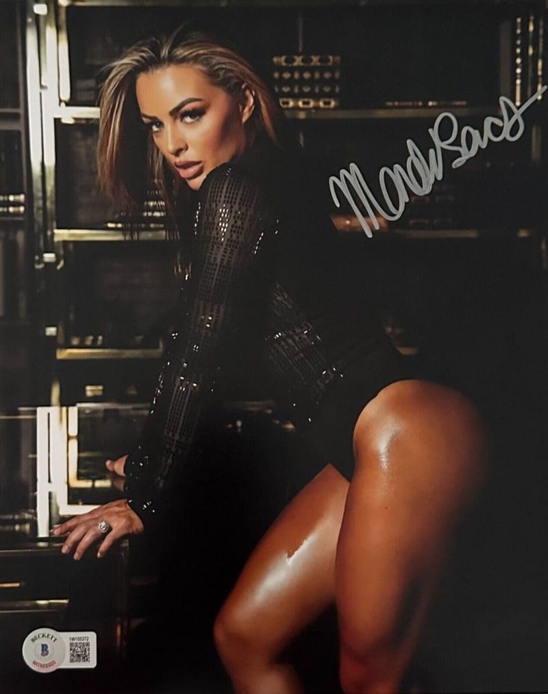 Mandy Sacs Mandy Rose Signed Autographed 8x10 Photo Beckett #1