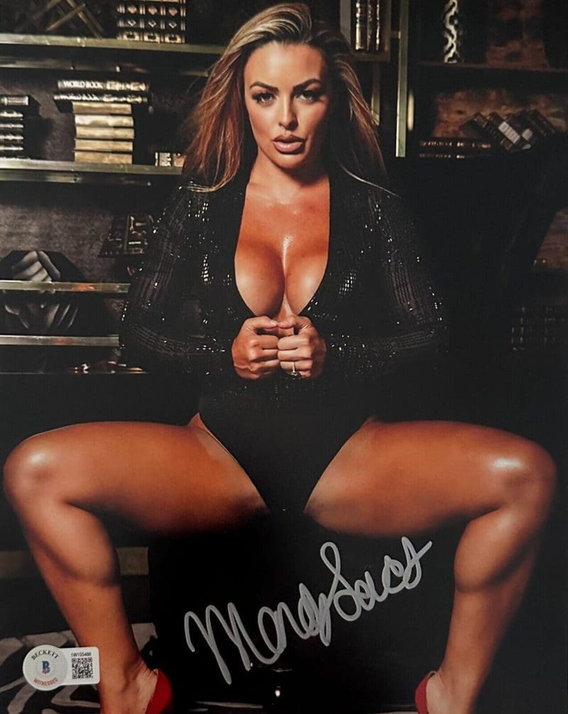 Mandy Sacs Mandy Rose Signed Autographed 8x10 Photo Beckett #2