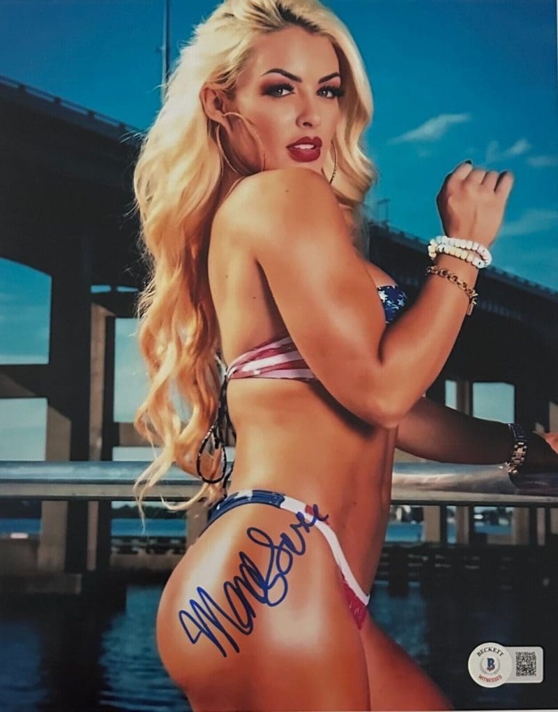 Mandy Sacs Mandy Rose Signed Autographed 8x10 Photo Beckett #9