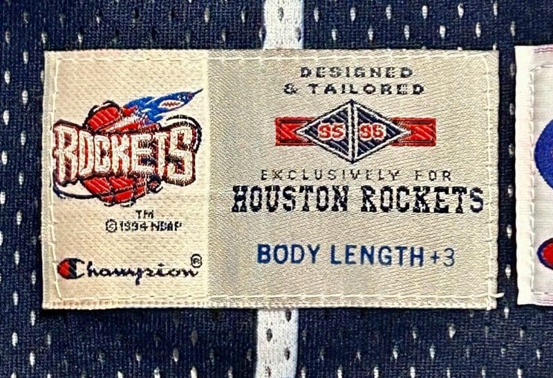 Hakeem Olajuwon Signed 1995-96 Authentic Houston Rockets Pro Cut Jersey Beckett - Image 6
