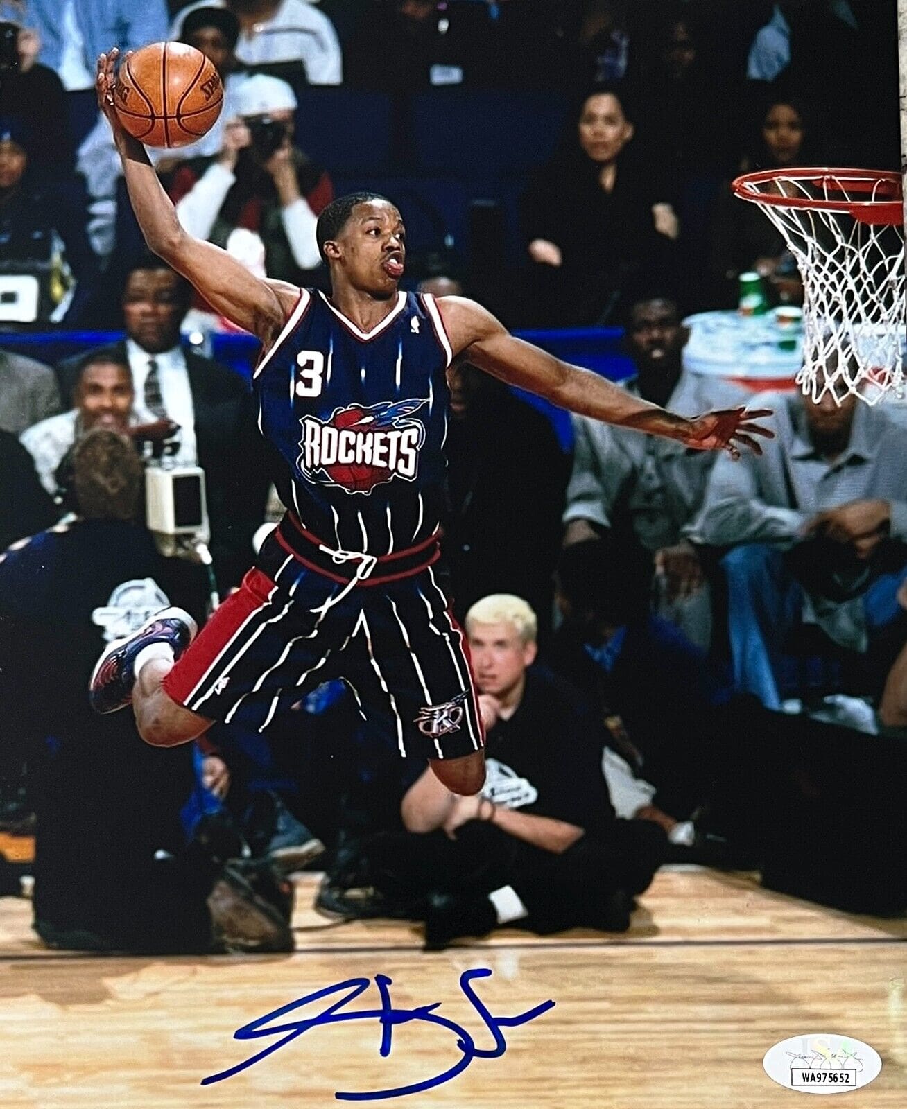 Steve Francis Signed Autographed 8x10 Photo JSA Authenticated #1
