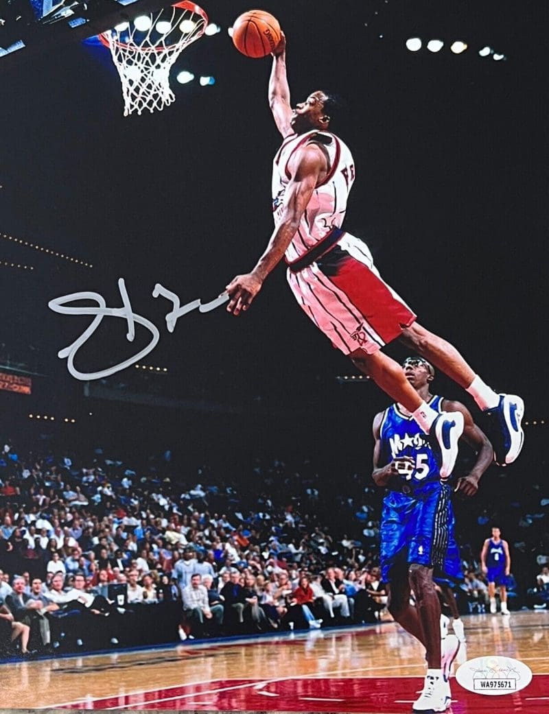 Steve Francis Signed Autographed 8x10 Photo JSA Authenticated #4