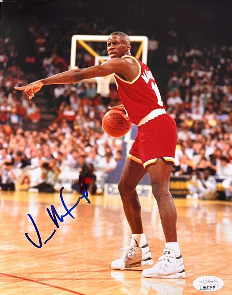 Vernon Maxwell Signed Autographed 8x10 Photo JSA Authenticated #3