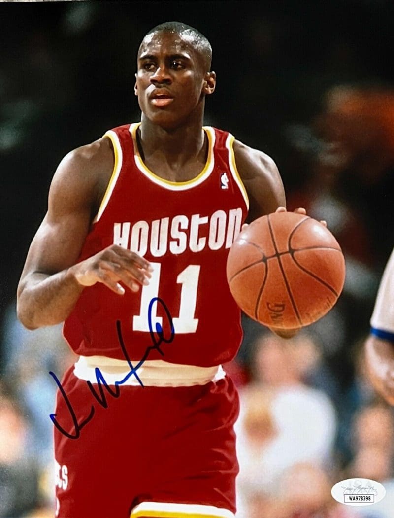 Vernon Maxwell Signed Autographed 8x10 Photo JSA Authenticated #4