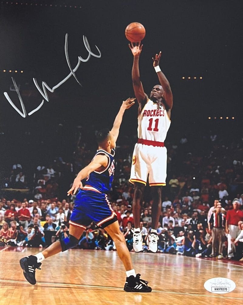 Vernon Maxwell Signed Autographed 8x10 Photo JSA Authenticated #6