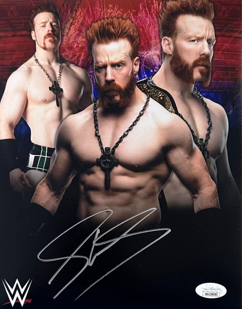 Sheamus Signed Autographed 8x10 Photo JSA Authenticated #8