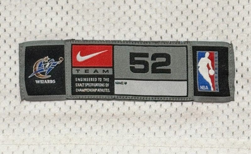Michael Jordan Signed Nike NBA Retro Washington Bullets Jersey Upper Deck & GOAT - Image 6