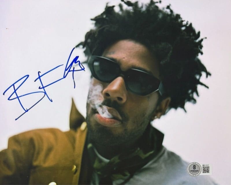 Brent Faiyaz Signed Autograph 8x10 Singer Beckett