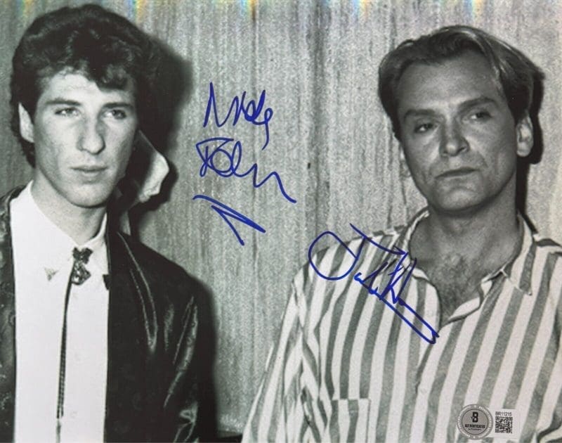 Jack Hues & Nick Feldman Signed Autograph 8x10 Singer Beckett Wang Chung 2