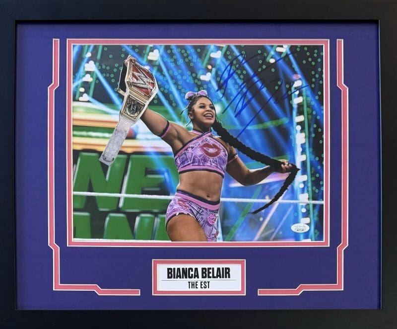BIANCA BELAIR Signed Autographed Framed Signed 11x14 Photo JSA #3