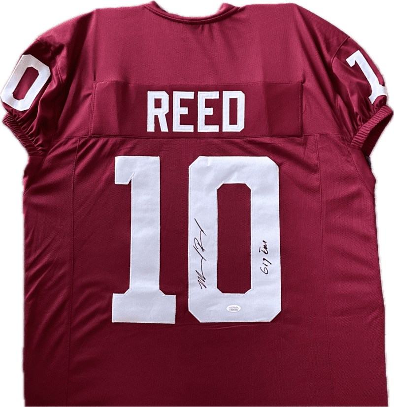 Marcel Reed Signed Autographed Custom Maroon Jersey Gig'Em JSA Authentication