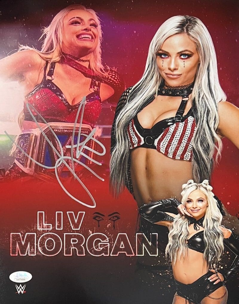 Liv Morgan Signed Autographed 11x14 Photo JSA Authenticated #13