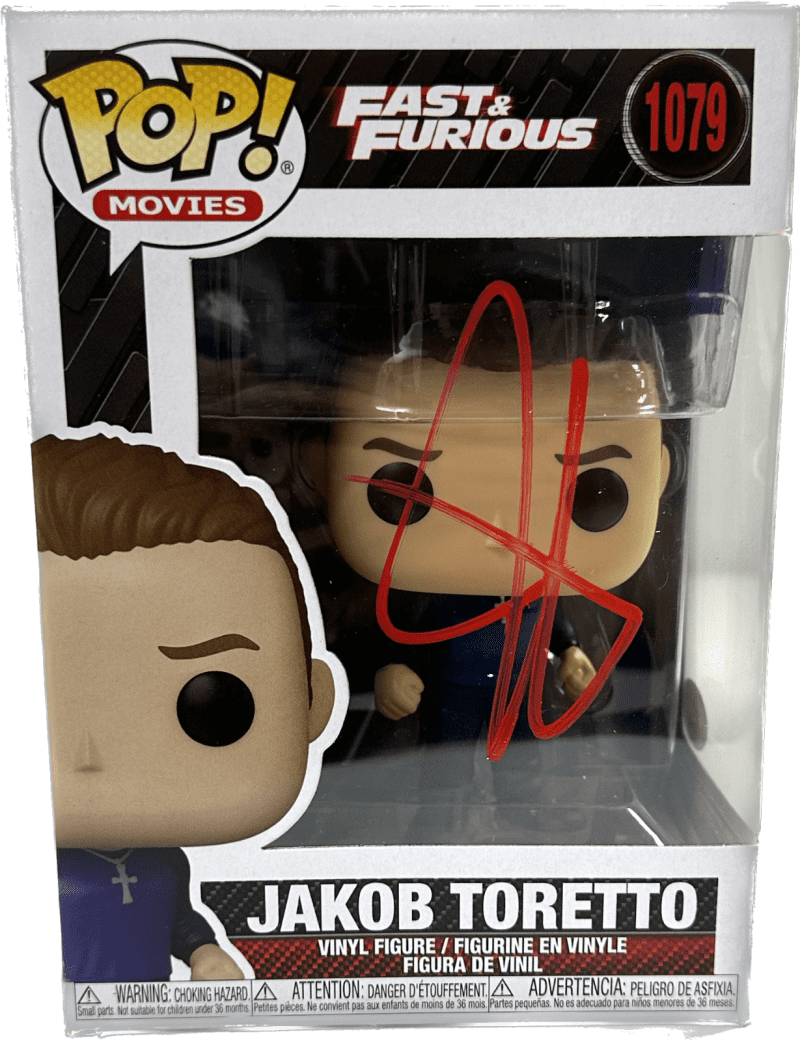 John Cena Jakob Toretto Signed Funko POP 1079 JSA Authenticated Fast & Furious