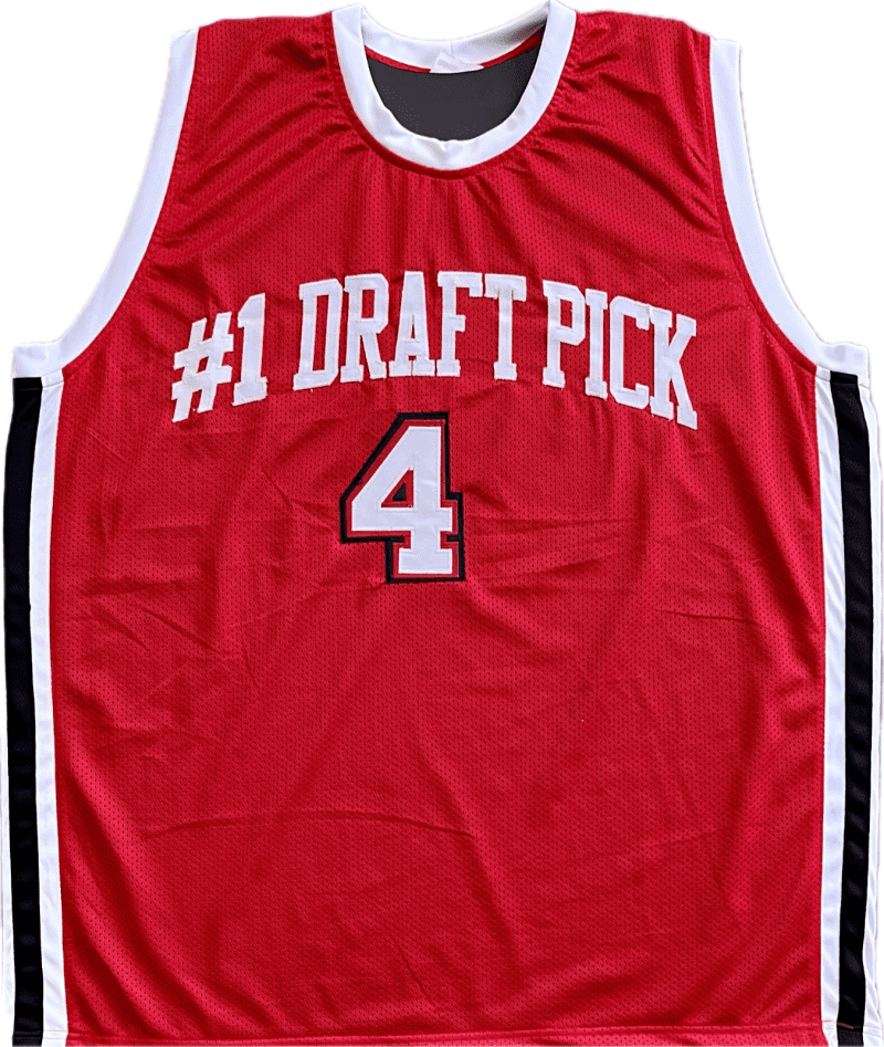 Larry Johnson Signed Autographed Custom Red/White Jersey JSA Authenticated - Image 2
