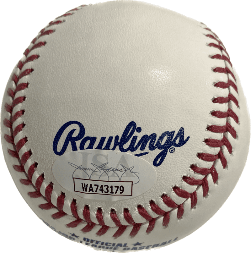 Charlie Sheen Signed Autographed OML Baseball JSA Authenticated - Image 2