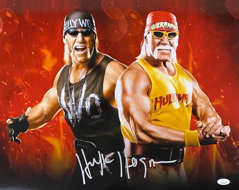 Hulk Hogan Signed Autographed Photo 16x20 JSA Authenticated #11