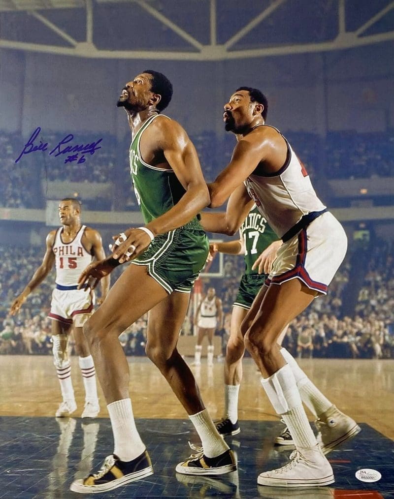 Bill Russell Signed Autographed 16x20 Photo JSA Authen Boston Celtics W650091