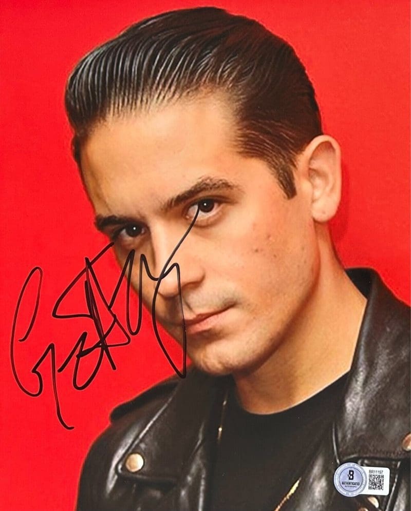 G-Eazy Signed Autograph 8x10 Beckett