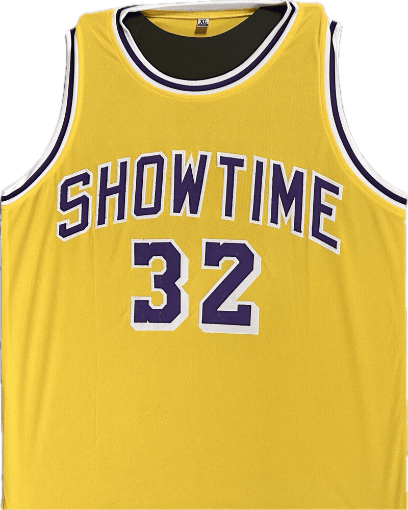 Magic Johnson Signed Autographed Yellow Purple Jersey Beckett  Authenticated - Image 2