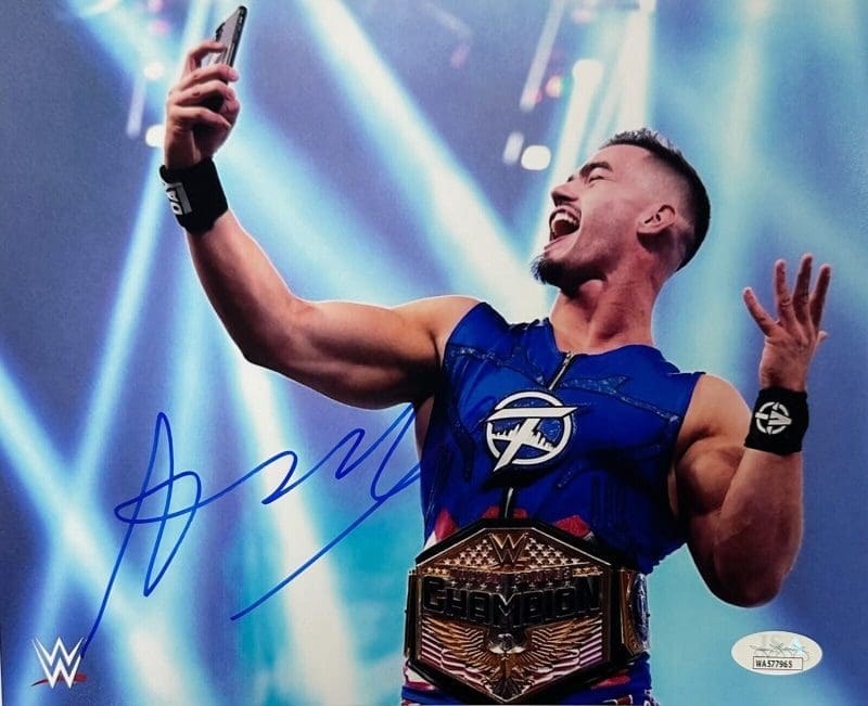 Austin Theory Signed Autographed 8x10 Photo JSA Authentic #6