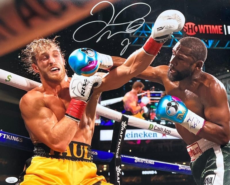 Floyd Mayweather Jr. Signed Autographed 16x20 Photo JSA Authenticated #15