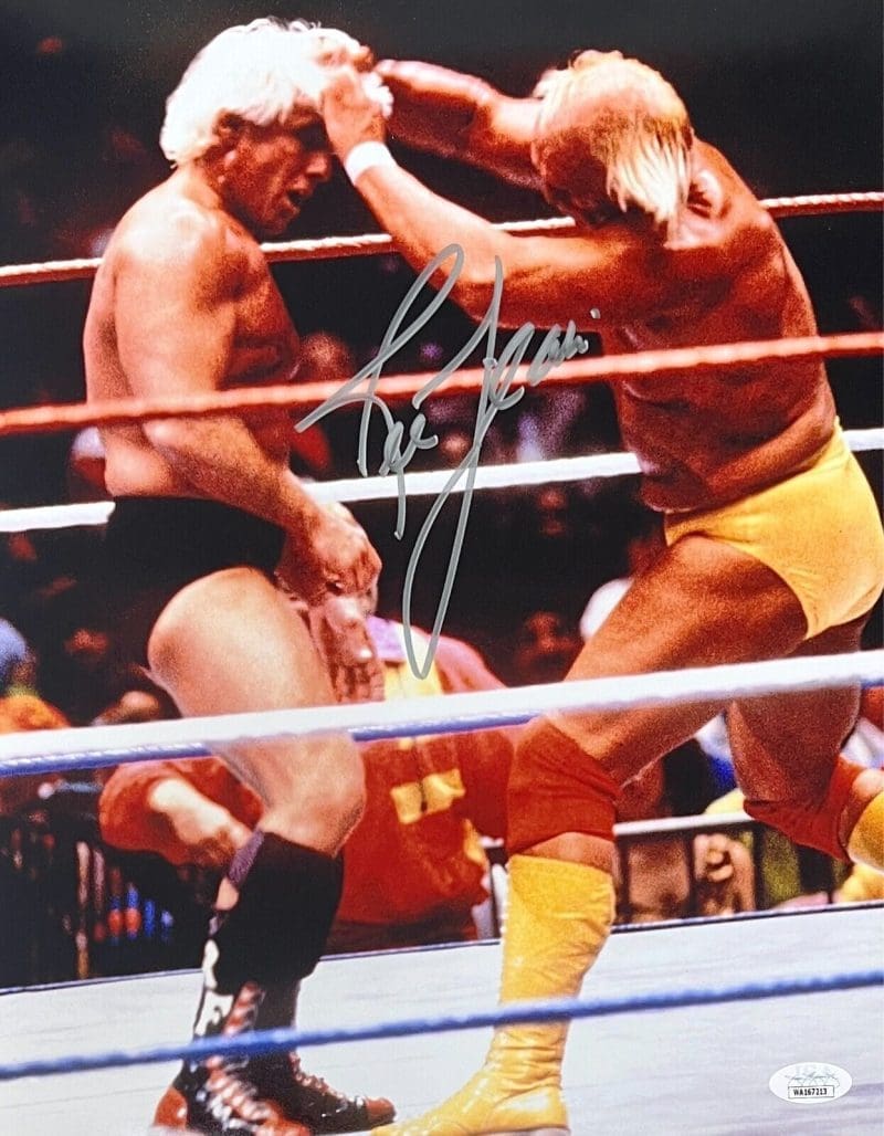Ric Flair Signed Autographed 11x14 Photo JSA Authentic WWE WCW #22