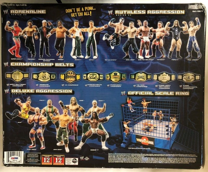 The Undertaker Autographed Signed Casket Match Ring and Figure PSA/DNA 8A81725 - Image 2