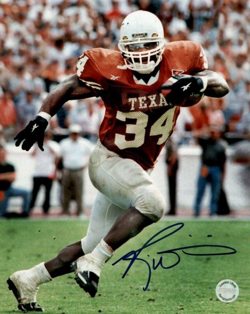 Ricky Williams Signed Autographed 8x10 Photo FSG Authentic University of Texas