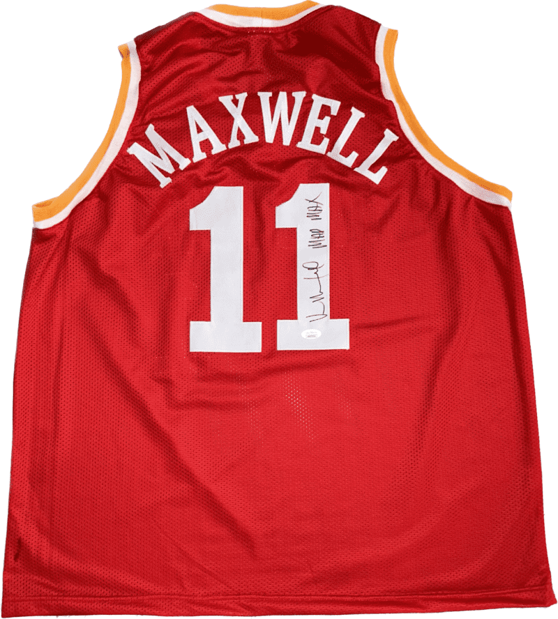Vernon Maxwell Signed Autographed Jersey JSA Authenticated Mad Max