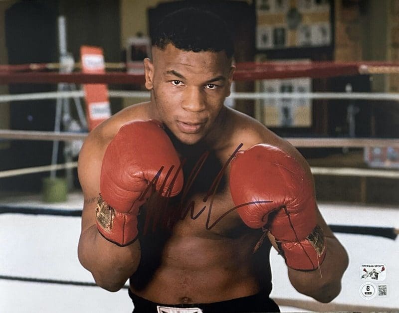 Mike Tyson Signed Photo 11x14 Beckett & Tyson Hologram Authentic Kid Dynamite