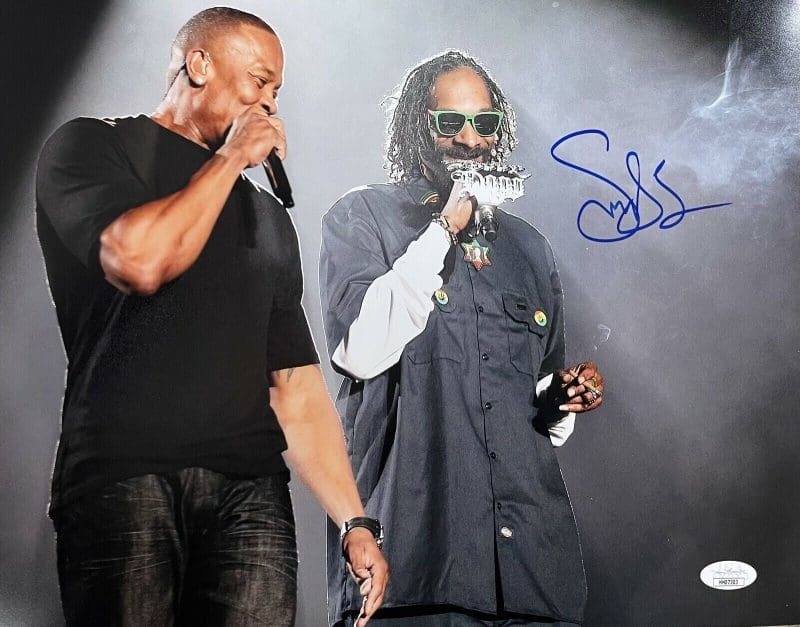 Snoop Dogg Signed Autographed  Photo 11x14 JSA Authenticated 6