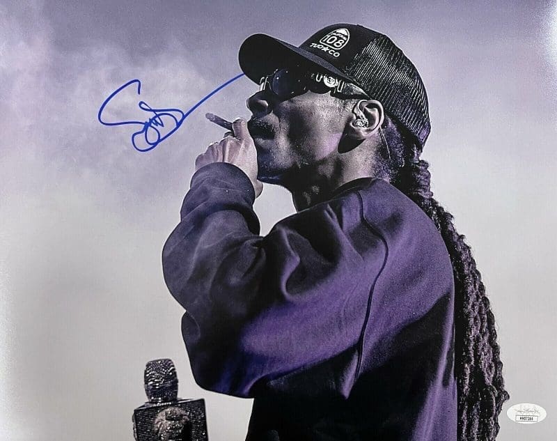 Snoop Dogg Signed Autographed  Photo 11x14 JSA Authenticated 8