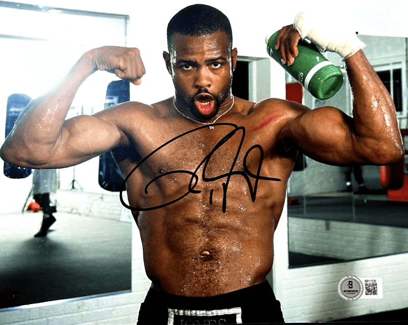 Roy Jones Jr. Signed Autograph 8x10 Beckett Authenticated #1