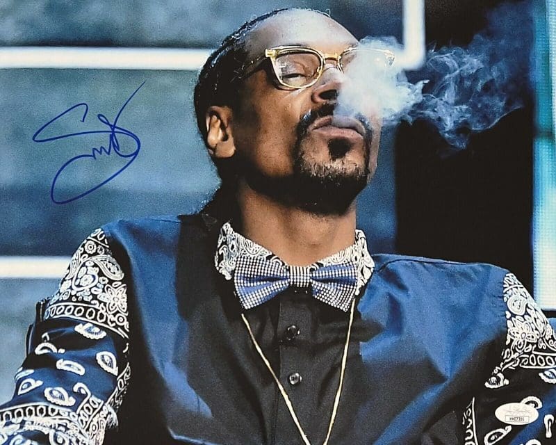 Snoop Dogg Signed Autographed  Photo 11x14 JSA Authenticated 4