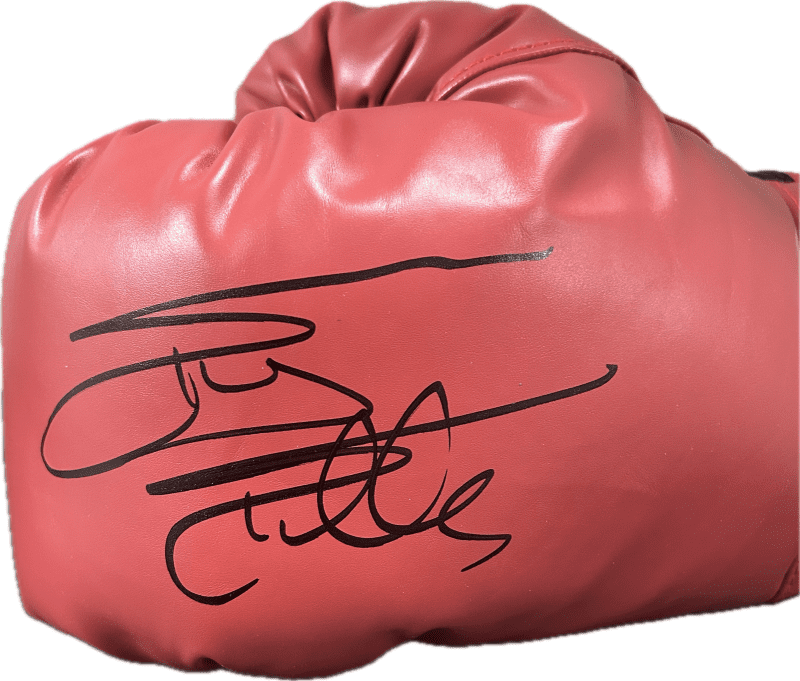 Silvester "Sly" Stallone Signed Autograph Red Everlast Boxing Glove JSA Left H - Image 2