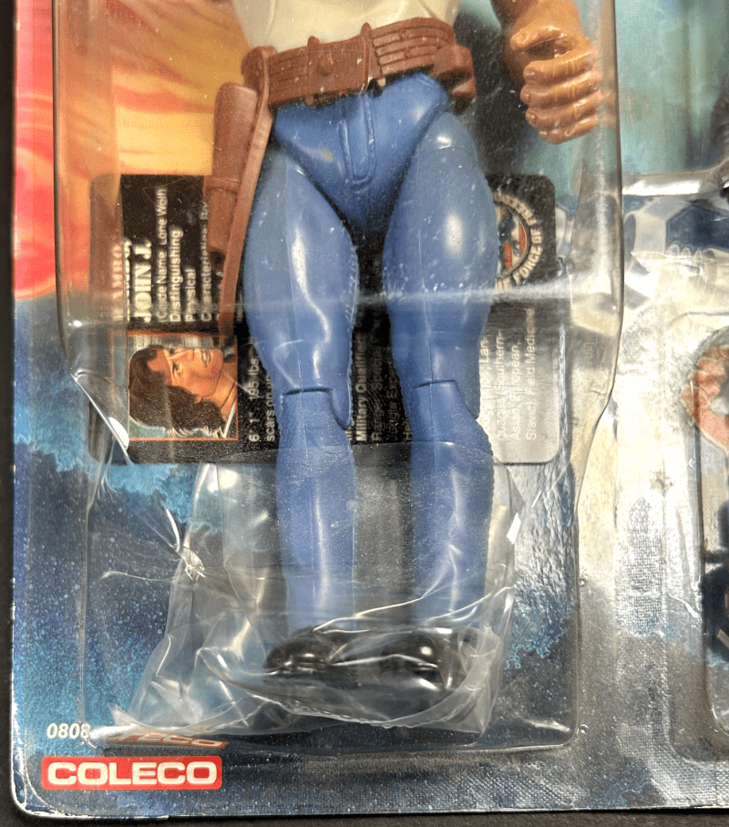 Silvester "Sly" Stallone Signed Autograph Rambo Action Figure JSA Authenticated - Image 3