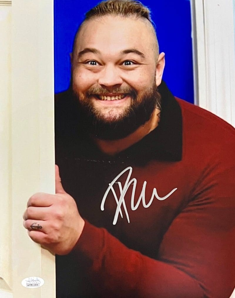Bray Wyatt Signed Autographed 11x14 Photo JSA Authen #4