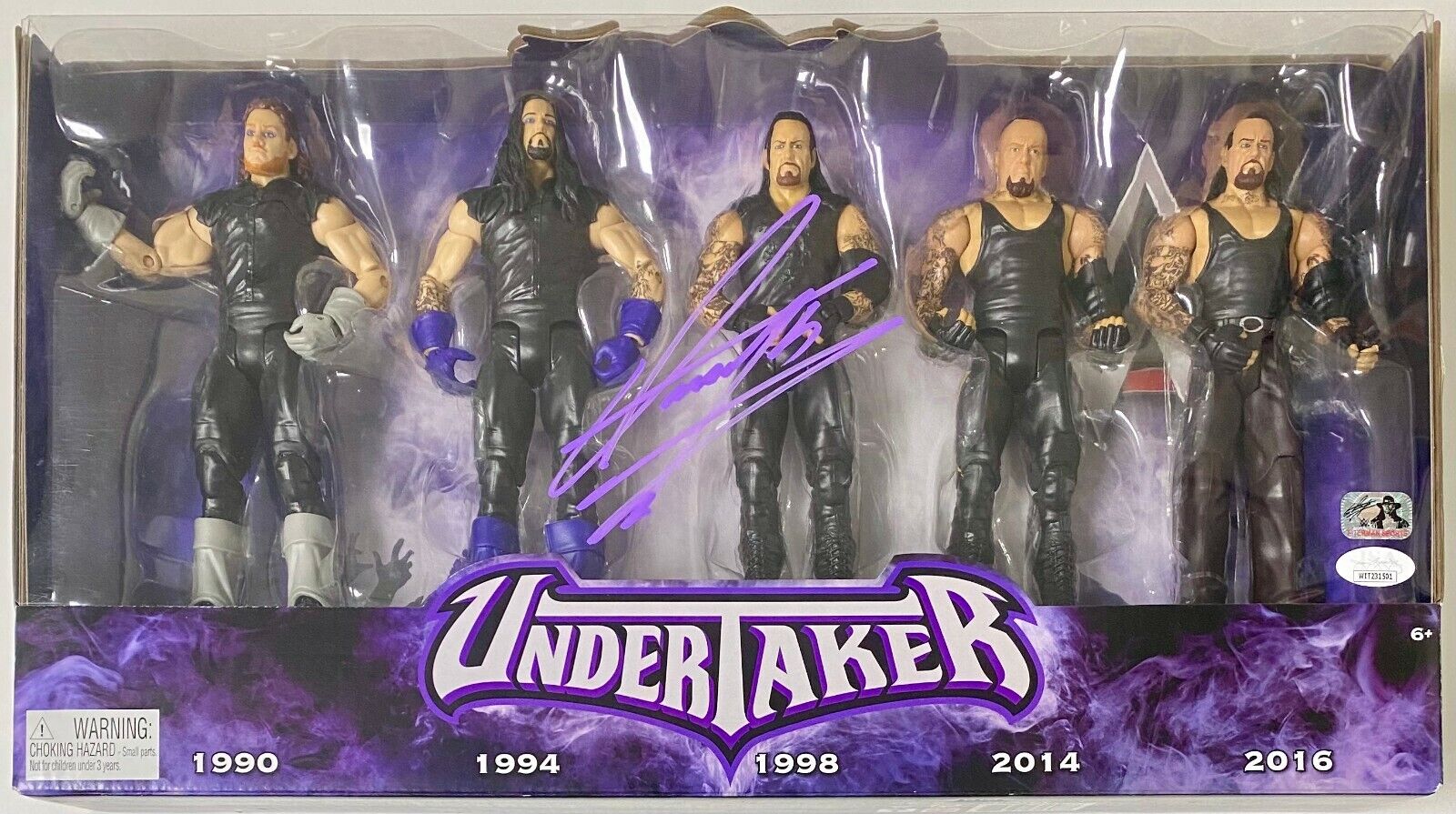 WWE Wrestling Network Spotlight ActionFigure 5Pk Undertaker
