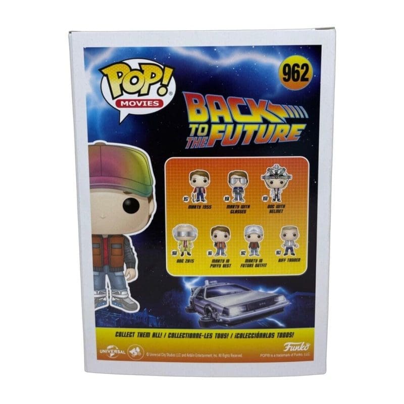 Michael J Fox Marty McFly Signed Back to The Future POP JSA RED Future Outfit SE - Image 3