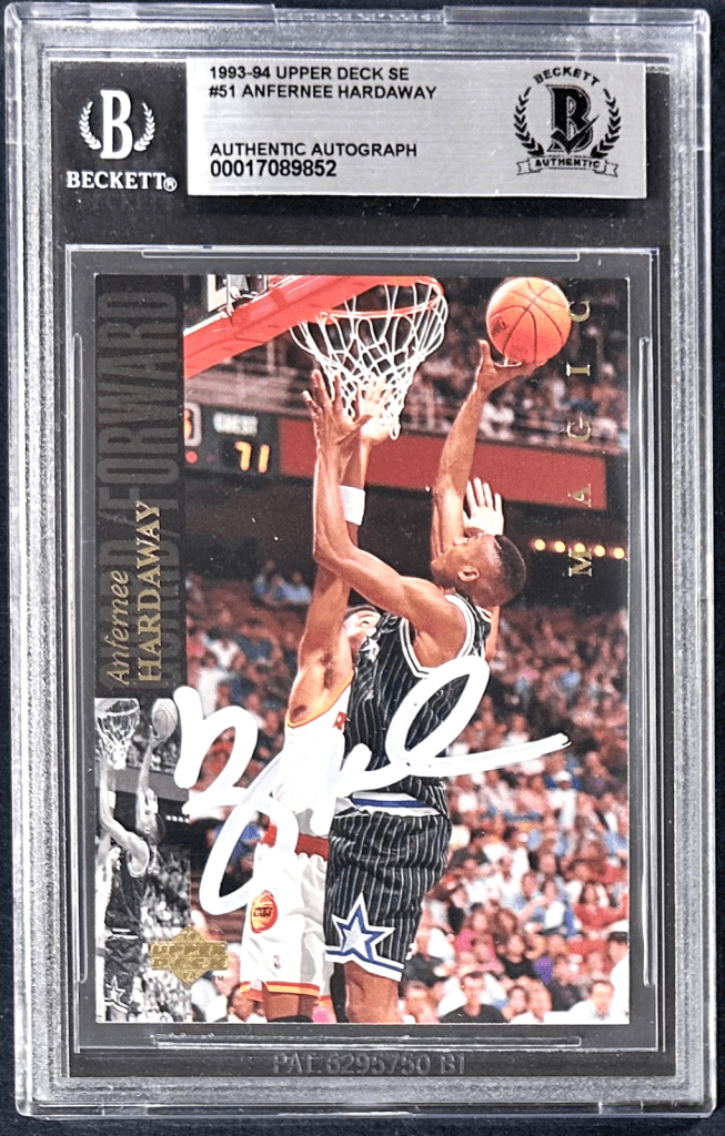 1997-98 Upper Deck SPx ProMotion Autographs #3 Anfernee