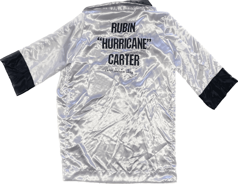 Rubin "Hurricane" Carter  Signed Autographed Robe JSA Authenticated