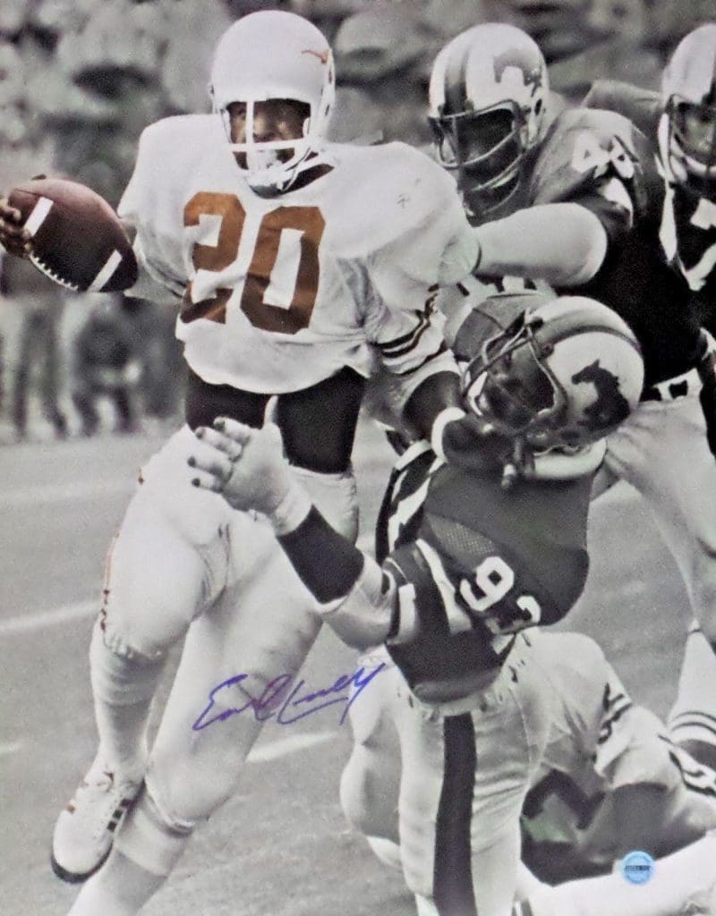Earl Campbell University of Texas Signed Autographed 16x20 Photo FSG Authentic 7