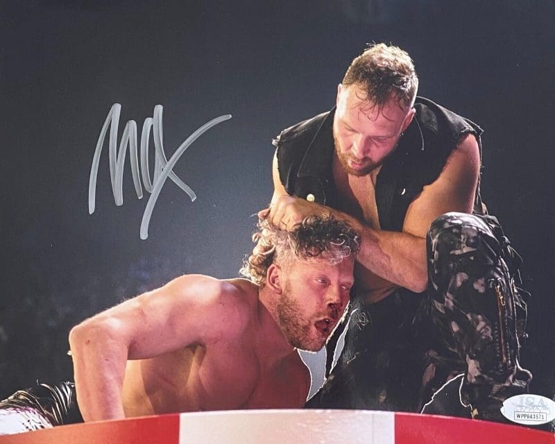 Dean Ambrose Jon Moxley WWE AEW Signed Autographed 8x10 Photo JSA Authen 10