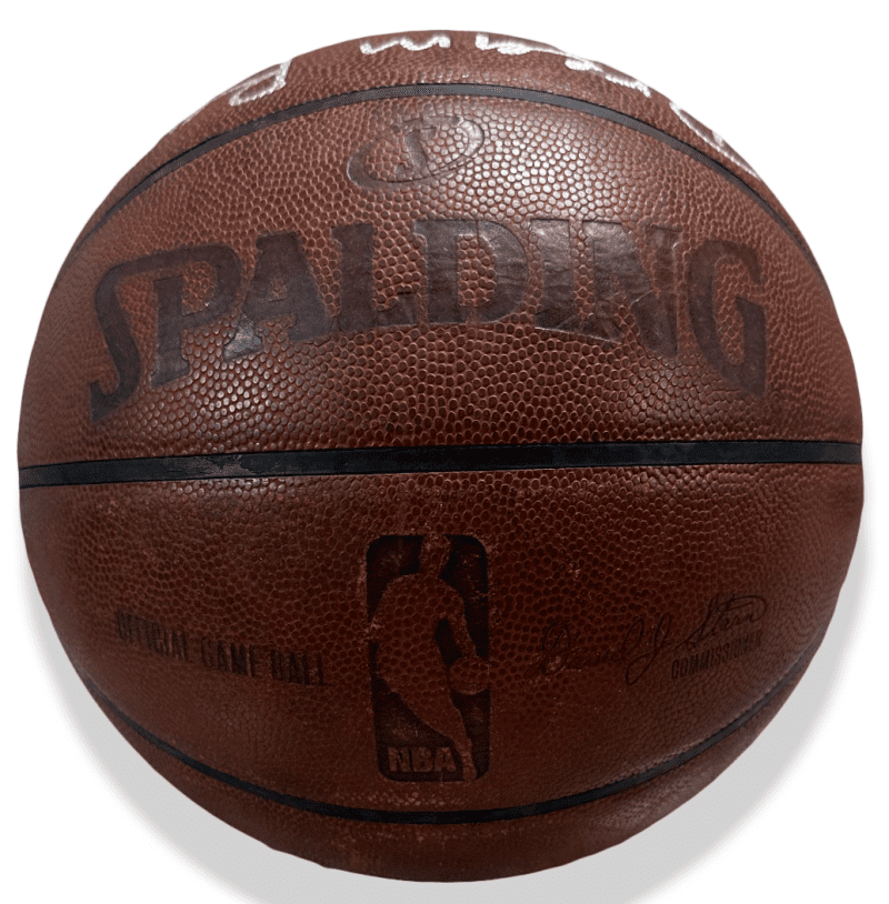 Hakeem Olajuwon Signed Dream Ranch Training Used Official NBA Basketball JSA (A) - Image 4
