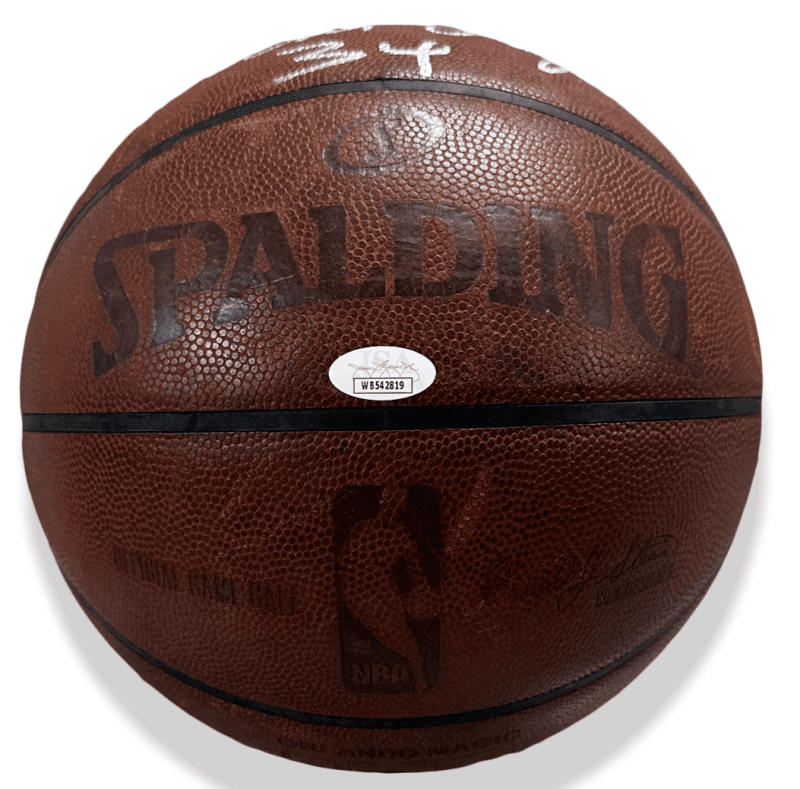 Hakeem Olajuwon Signed Dream Ranch Training Used Official NBA Basketball JSA (A) - Image 5