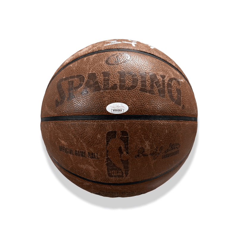 Hakeem Olajuwon Signed Dream Ranch Training Used Official NBA Basketball JSA (B) - Image 5