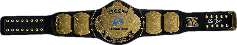 Ric Flair Signed Autographed WWE Winged Eagle Championship Replica Belt JSA